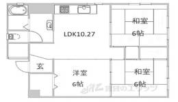山科団地A棟間取り図面