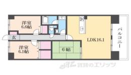 グレーシィ栗東デュオ間取り図面
