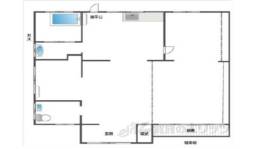 野洲市西河原貸店舗・事務所間取り図面