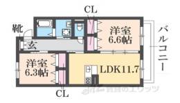 コモド・ルオーゴ間取り図面