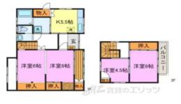 貸家間取り図面