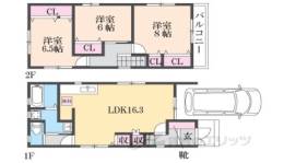 貸家間取り図面
