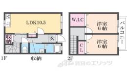 貸家間取り図面