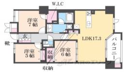 ルネ烏丸御池間取り図面