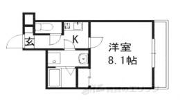 サクシード深草３間取り図面