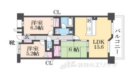 パデシオン山科夢ヶ丘間取り図面