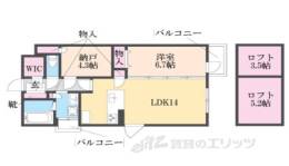 カーサ壬生寺道間取り図面