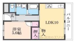 山科市営住宅2棟間取り図面