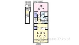 ラ　フォンテ　ヴィラ　Ｋ２間取り図面