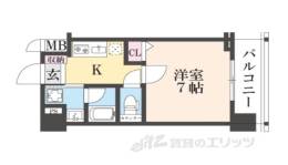 ベラジオレガシー京都西七条間取り図面