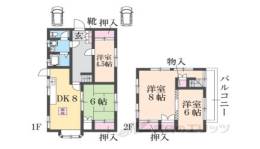 貸家間取り図面