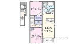 フレッシュハウス１間取り図面