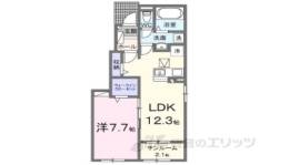 フレッシュハウス２間取り図面