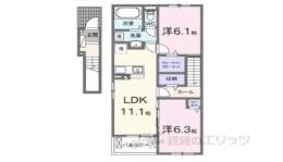 フレッシュハウス２間取り図面