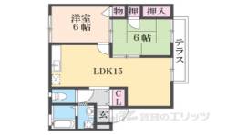 梅花ハウス１間取り図面