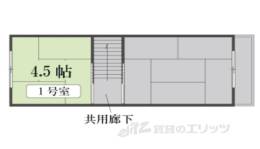 吉田本町貸間間取り図面