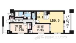 エルシア御池間之町間取り図面