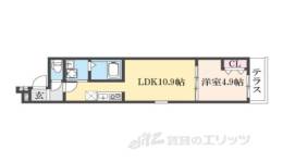 フジパレス神田南通３番館間取り図面