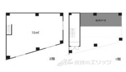 小山下総町ガレージ付き事務所間取り図面