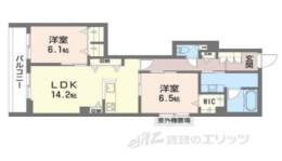 シャーメゾン環２間取り図面
