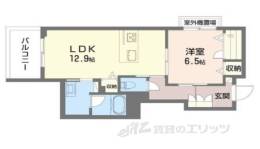 シャーメゾン環２間取り図面