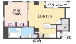 クリスタルグランツ京都高辻間取り図面