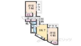 メイゾン衣笠間取り図面