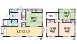貸家間取り図面
