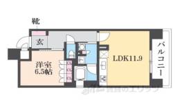 イーグルコート四条烏丸WEST間取り図面