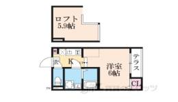 ハーモニーテラス深草僧坊町間取り図面