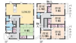 貸家間取り図面