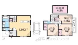 貸家間取り図面