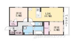D-レジデンス二条間取り図面