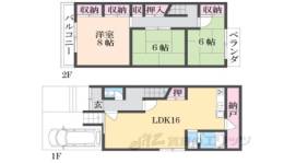 貸家間取り図面