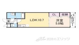フジパレス尼崎宮内町ＥＡＳＴ間取り図面