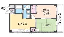 エストジャルダン西口間取り図面