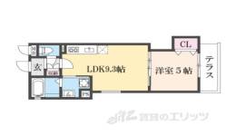 フォレストクリエオーレ城垣町壱番館間取り図面