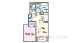LA CASA MIA UNO間取り図面