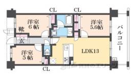エスリード京都二条間取り図面