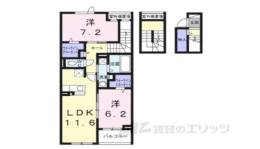ソレアード　コート間取り図面