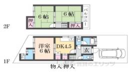 貸家間取り図面