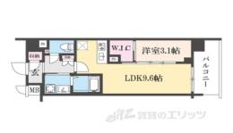 ソルテラス京都西院　悠洛間取り図面