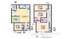 貸家間取り図面