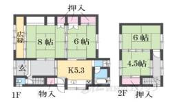 貸家間取り図面