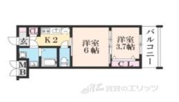 CREST TAPP京都二条間取り図面