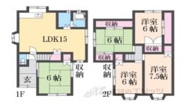 貸家間取り図面