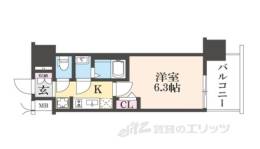 プレサンス尼崎アルモナ間取り図面
