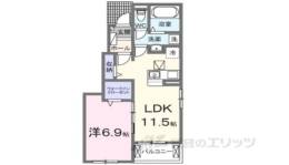 サンライズ・Ｋ間取り図面