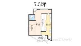 衣笠第7ビル間取り図面