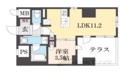 ローレルアイ京都四条大宮間取り図面